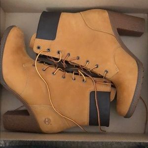 Timberland boots w/ heels